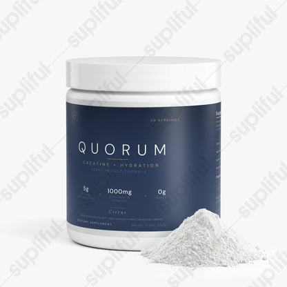 (3 Pack) Quorum™ — Full-Dose Creatine + Precision Electrolytes