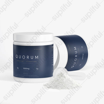 (3 Pack) Quorum™ — Full-Dose Creatine + Precision Electrolytes