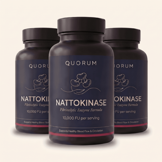 Quorum Nattokinase 10,000 FU — Buy 2 Get 1 Free