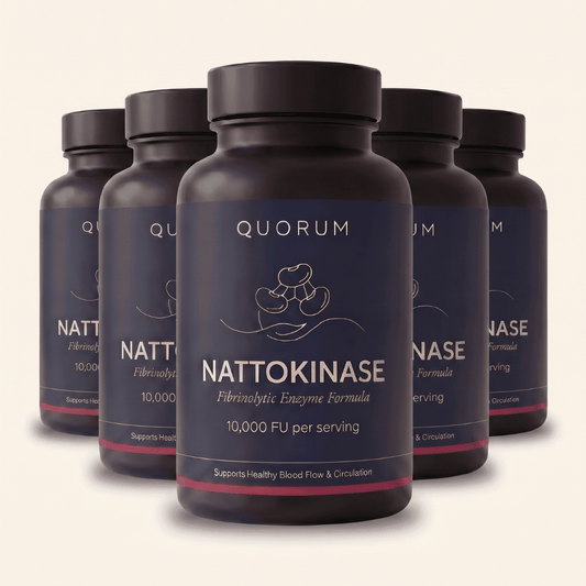 Quorum Nattokinase 10,000 FU — Buy 3 Get 2 Free