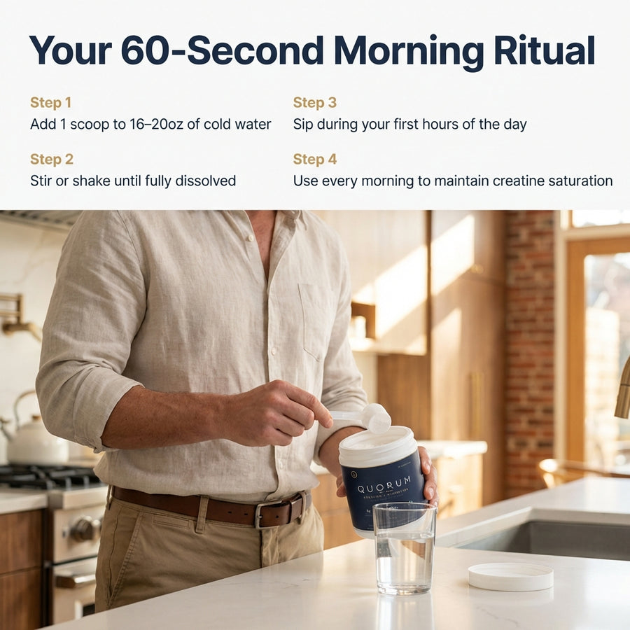 Quorum™ — Full-Dose Creatine + Precision Electrolytes