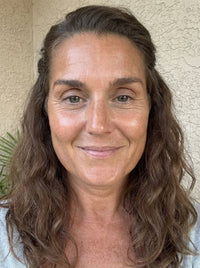Customer glowing skin results