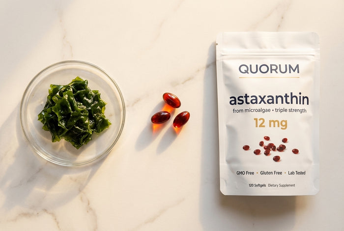 Pure Astaxanthin. <em>No Fillers. No Synthetics.</em>