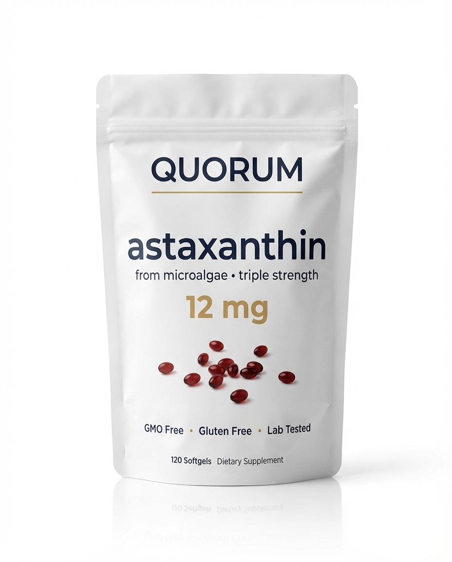 Quorum™ Astaxanthin — 12mg AstaReal Daily Skin Shield