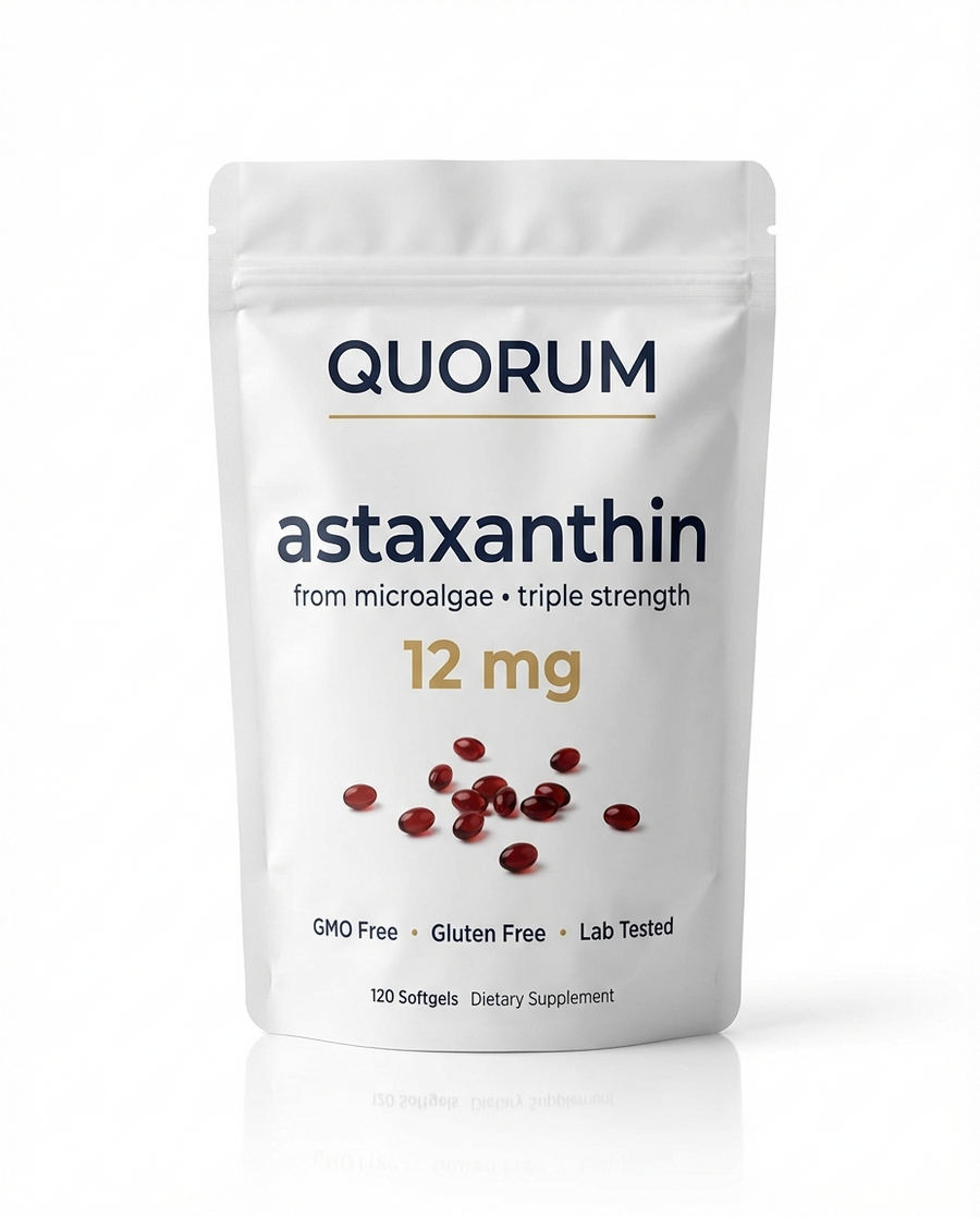 Quorum™ Astaxanthin — 12mg AstaReal Daily Skin Shield