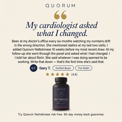 Quorum Nattokinase — Clinical Strength 10,000 FU