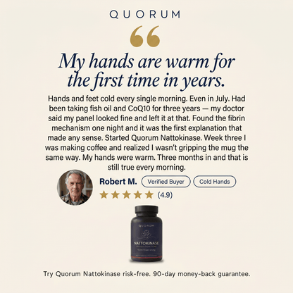 Quorum Nattokinase — Clinical Strength 10,000 FU