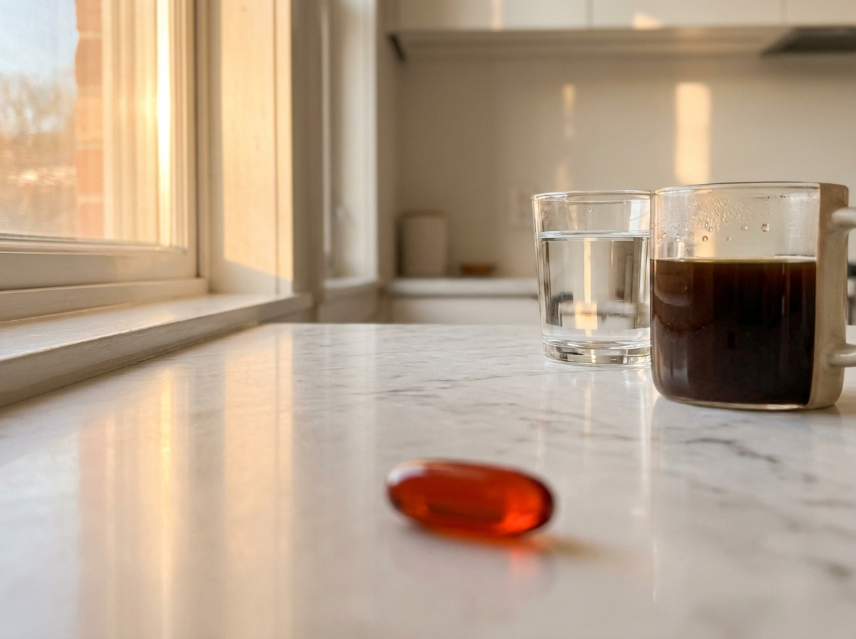 One Softgel. Every Morning. That's the Whole Routine.